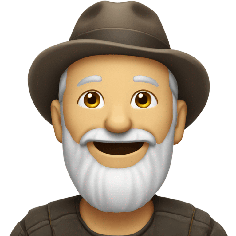 old man with beard laughing

 emoji