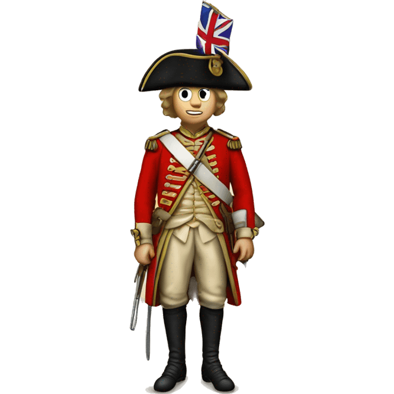 British red coat solider 1700 emoji