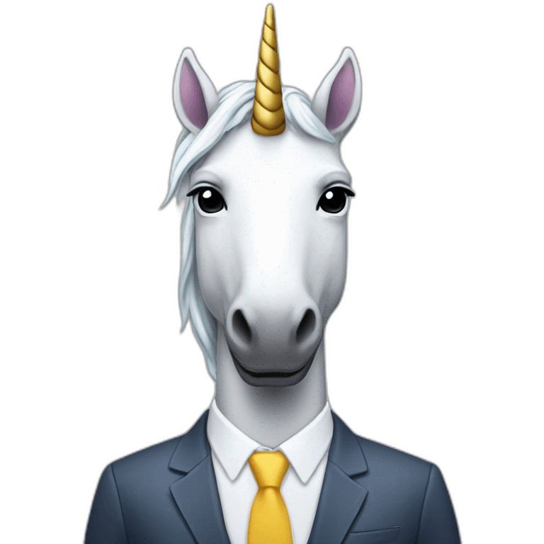 unicorn as a manager emoji