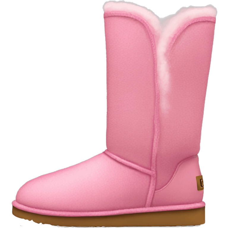 pink ugg boots emoji