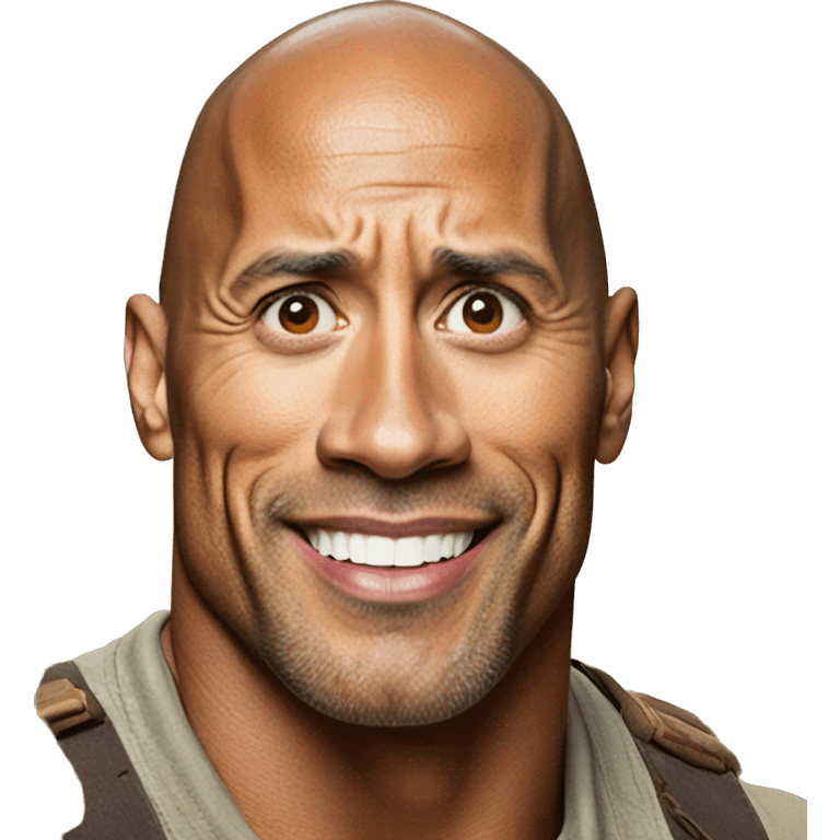 Dwayne "The Rock" Johnson in Jungle Cruise emoji