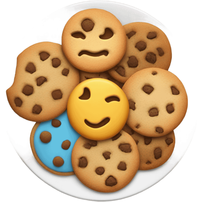 cookies on a plate emoji