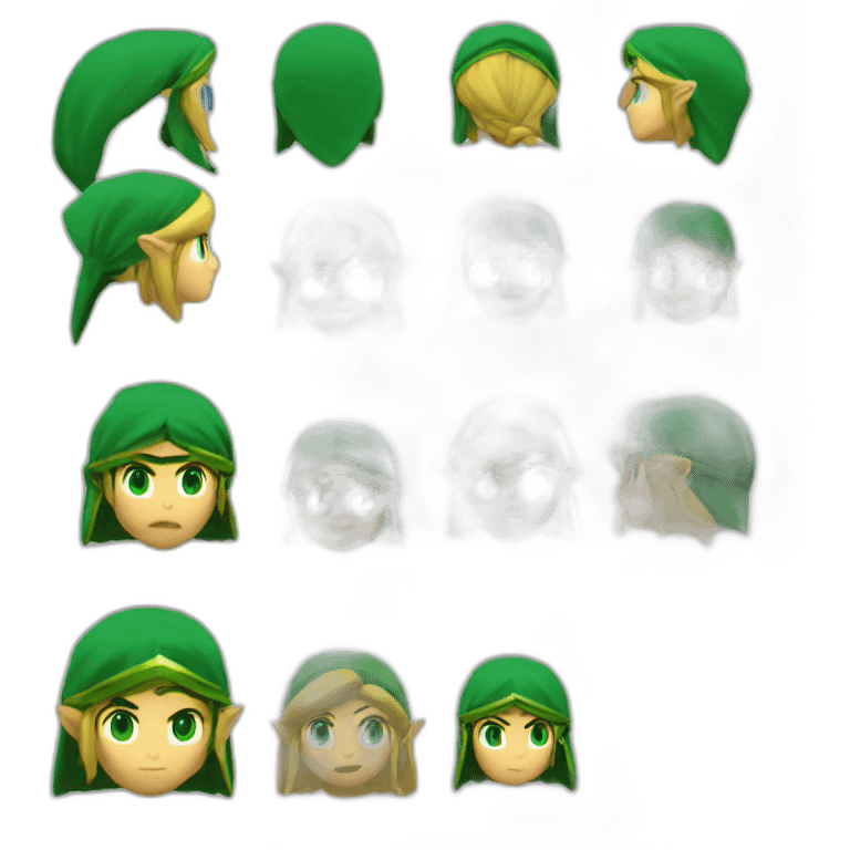 link from zelda, reference, seriosly emoji