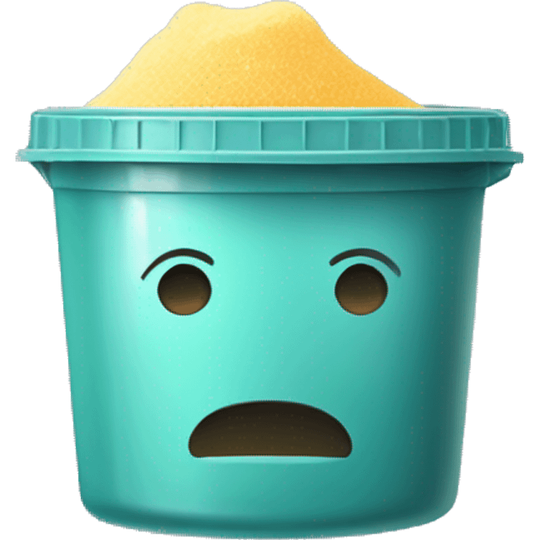 container of scalp scrub emoji