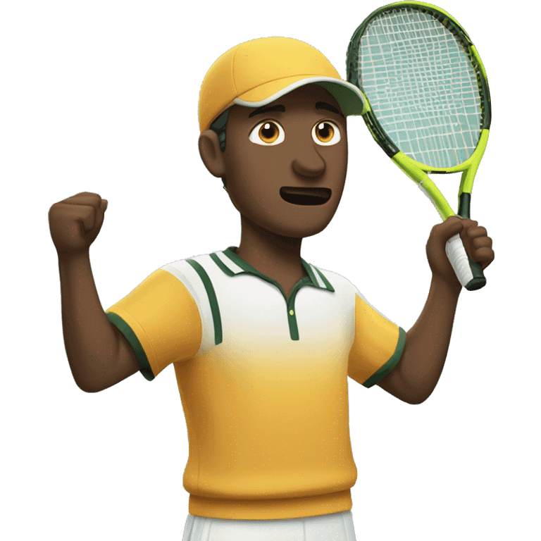 Tennis double fault emoji