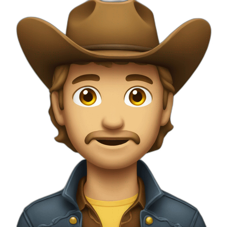 Cowboy emoji