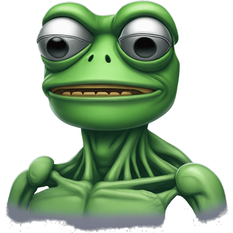 cyborg pepe the frog emoji