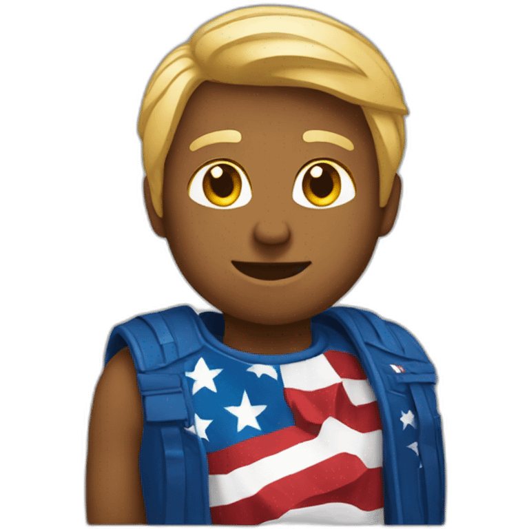 emoji for proud american citezen emoji