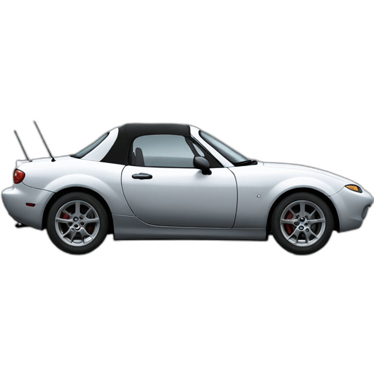 Mazda miata car cute emoji