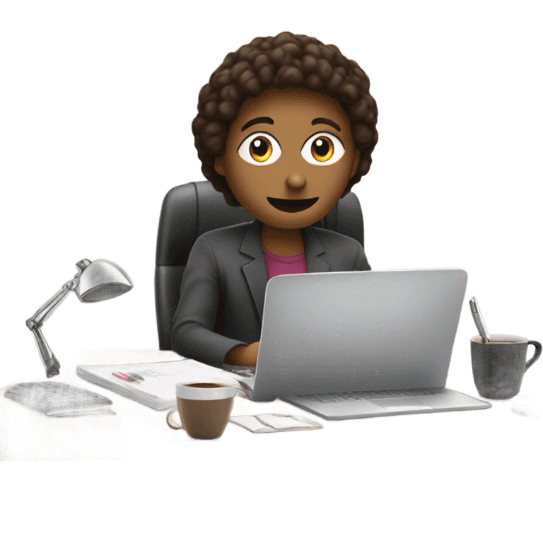 Work from home emoji