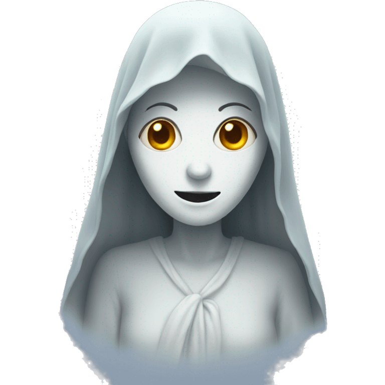 Ghost lady emoji