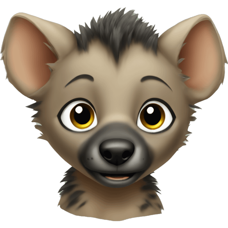 Baby hyena  emoji