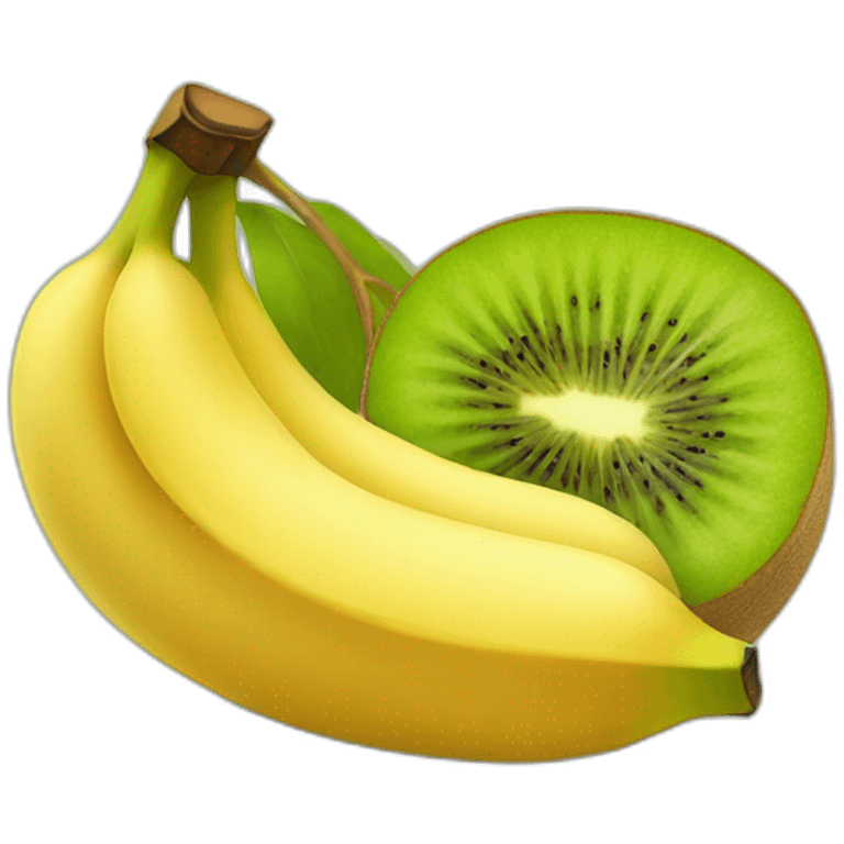 Banana kiwi emoji