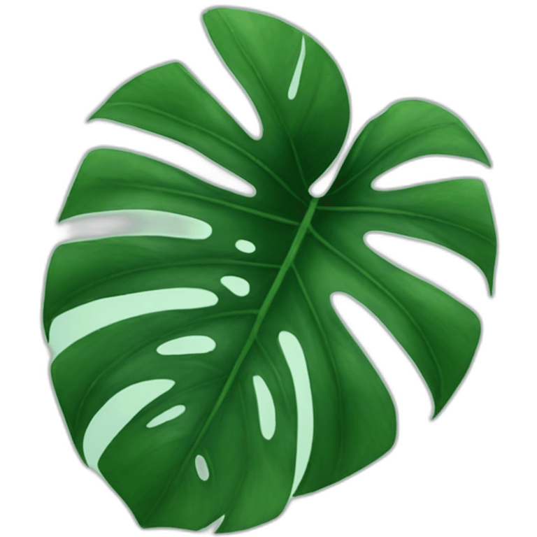 monstera emoji