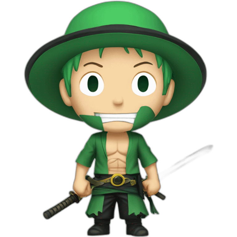 Zoro from One Piece emoji