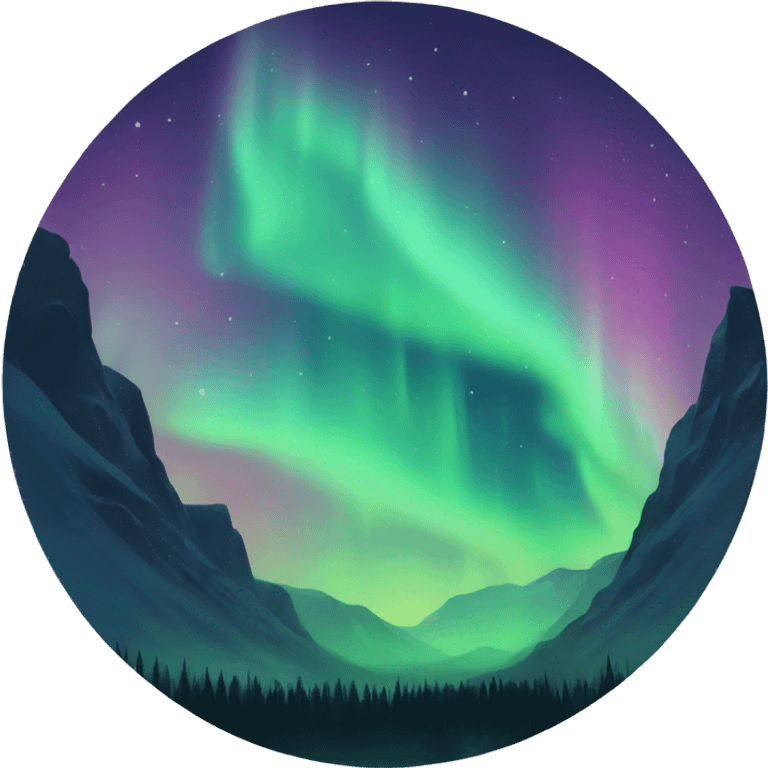 Northern lights  emoji