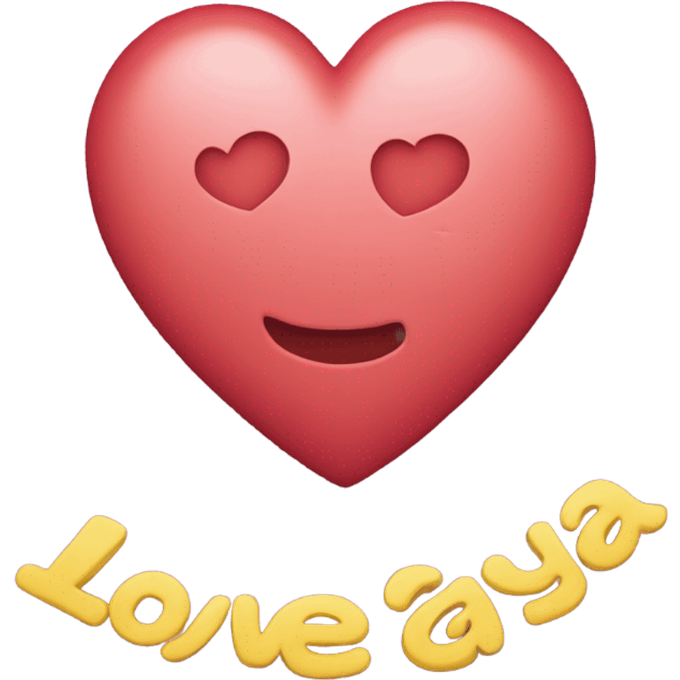 Love ya emoji