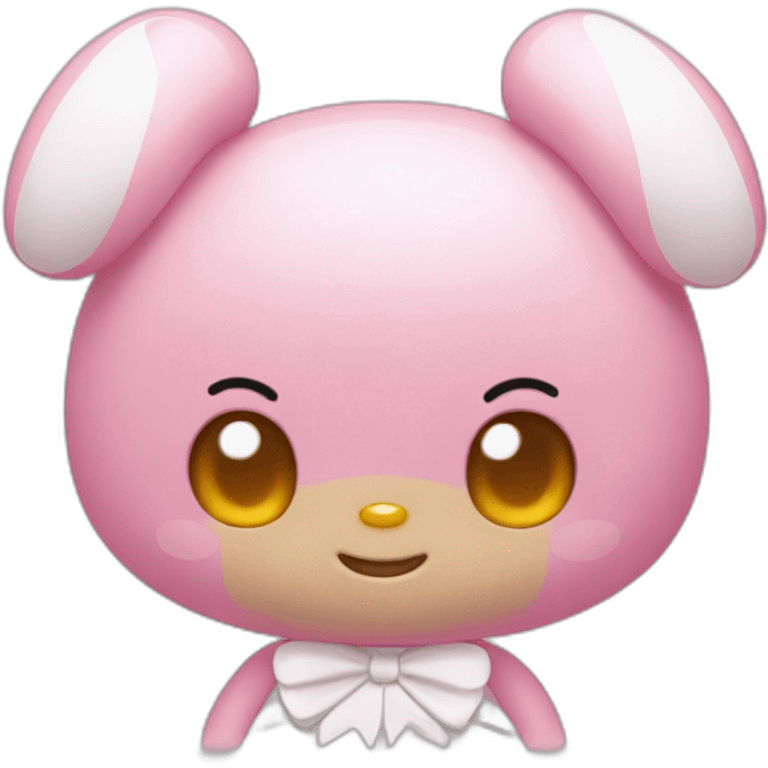 my melody from sanrio emoji