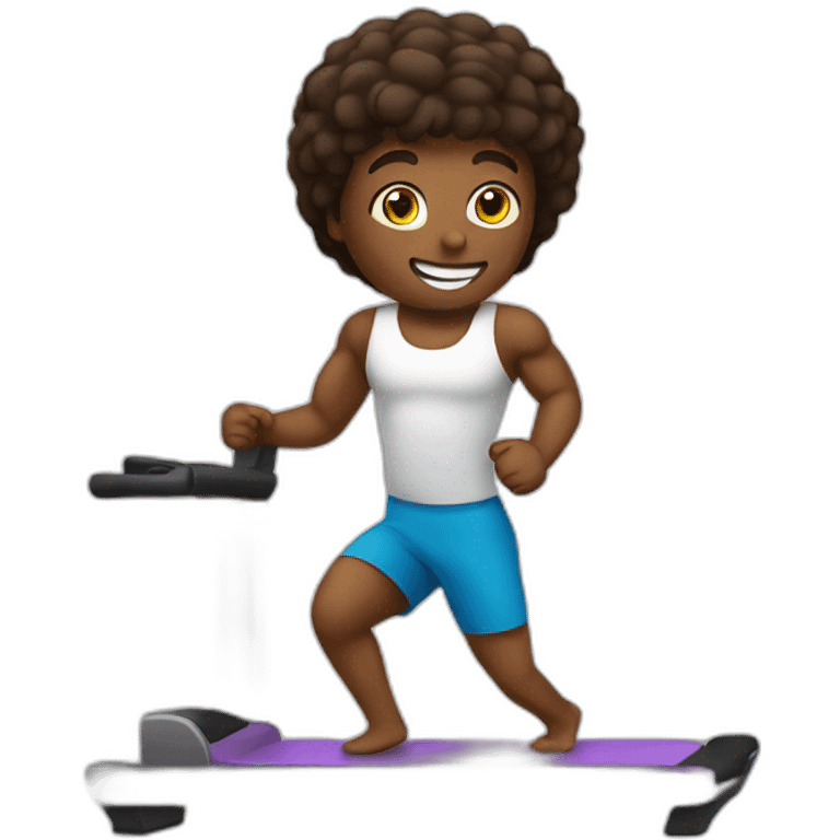 working out emoji