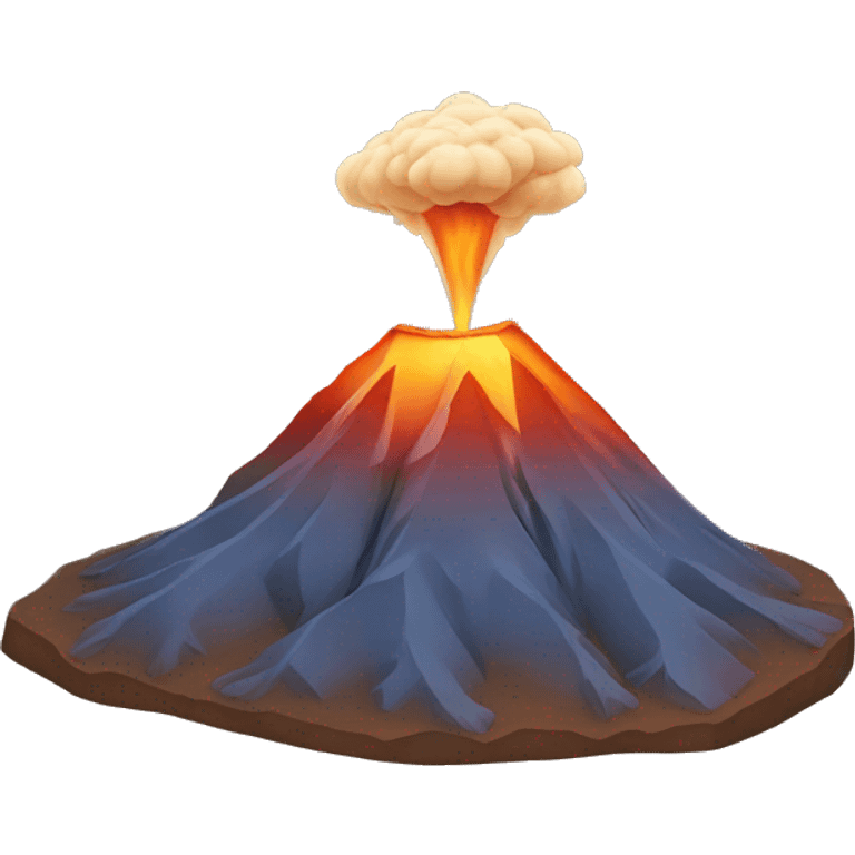 volcan Teide endormi emoji