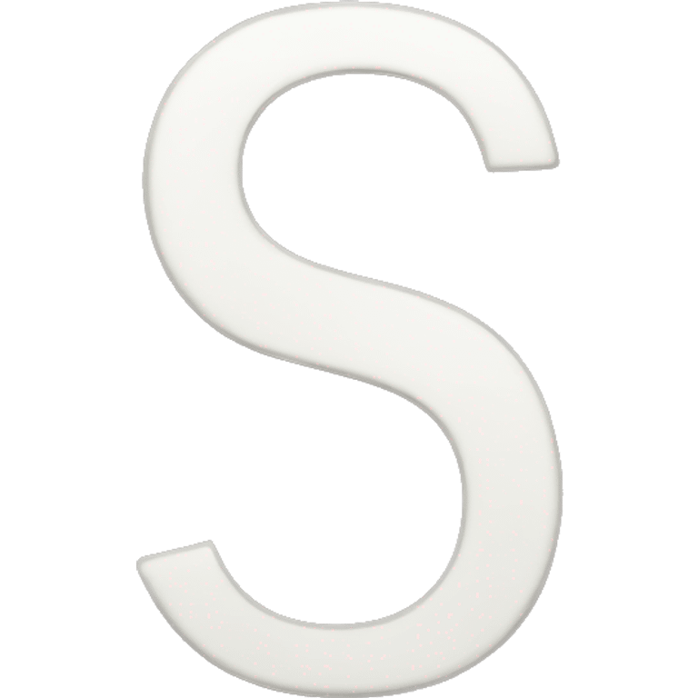 letter s emoji