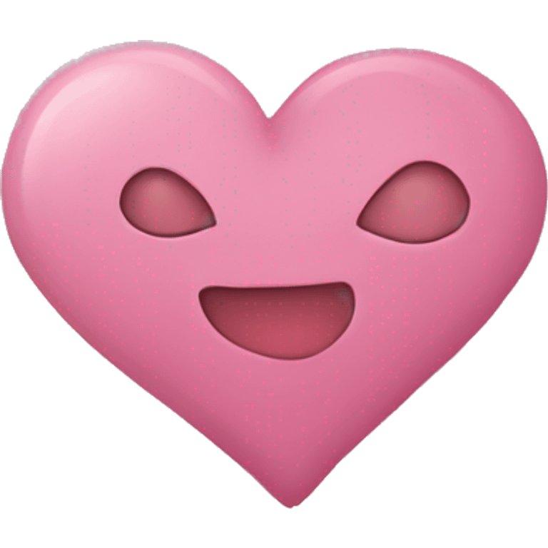 Heart pink emoji