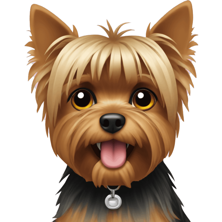 Angry Yorkie  emoji