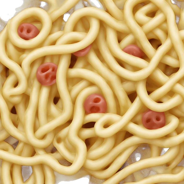 Buldak carbonara ramen emoji