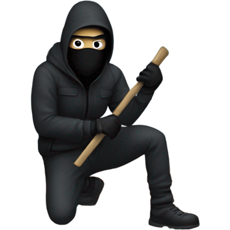 Burglar emoji