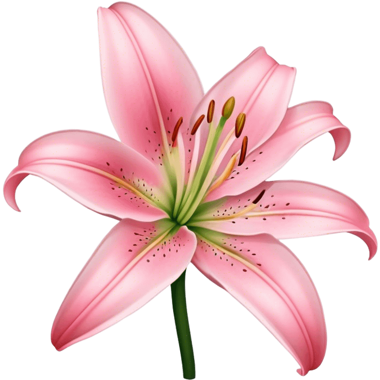 light pink lilium emoji