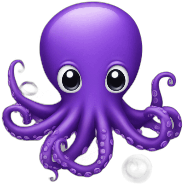 purple octopus emoji