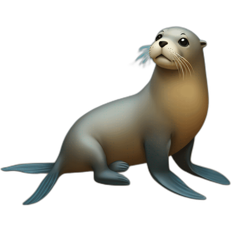 sea lion adventure emoji