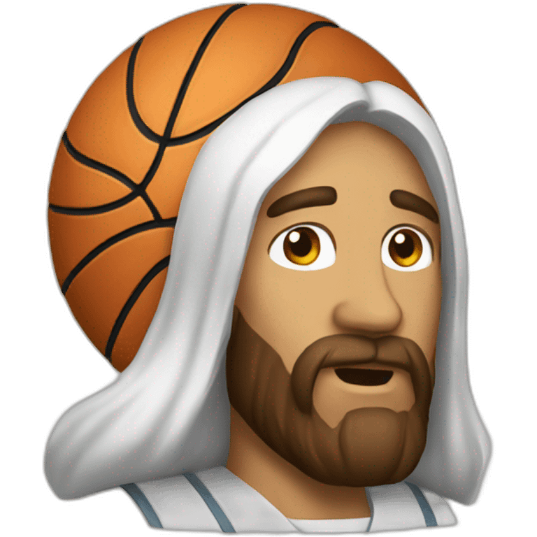 Jesus basketball emoji