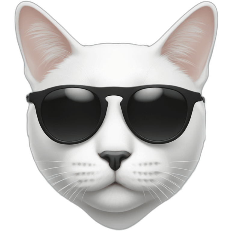 white-cat-with-black-sunglasses emoji