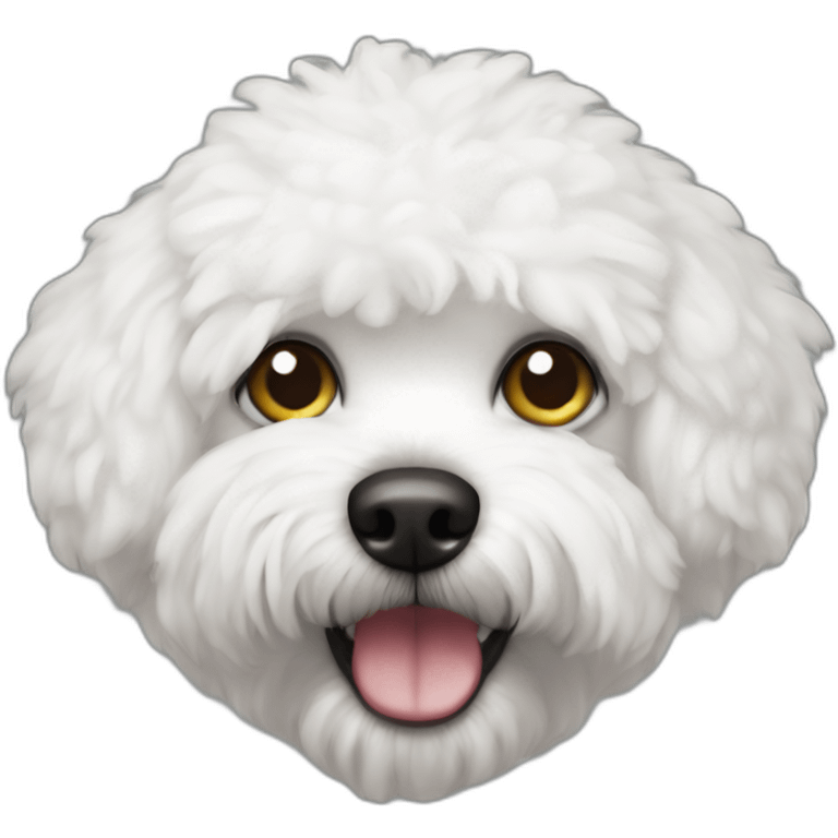 cyclop bichon frise emoji