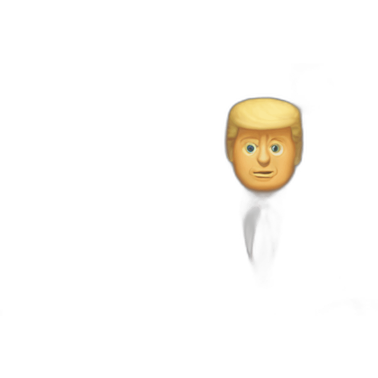 Trump suit emoji