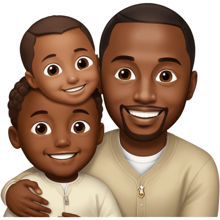 Kendrick lamar and p diddy raising a kid emoji