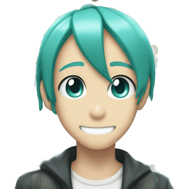 ALex the fan of HATSUNE MIKU emoji