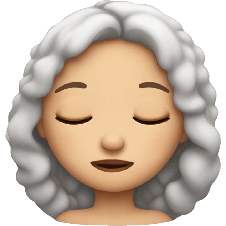 Sleeping girl  emoji