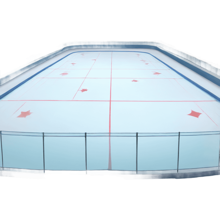 Empty ice rink emoji