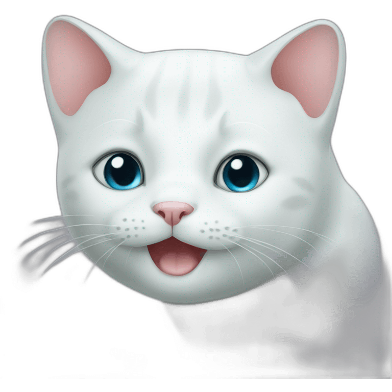 Beluga cat emoji