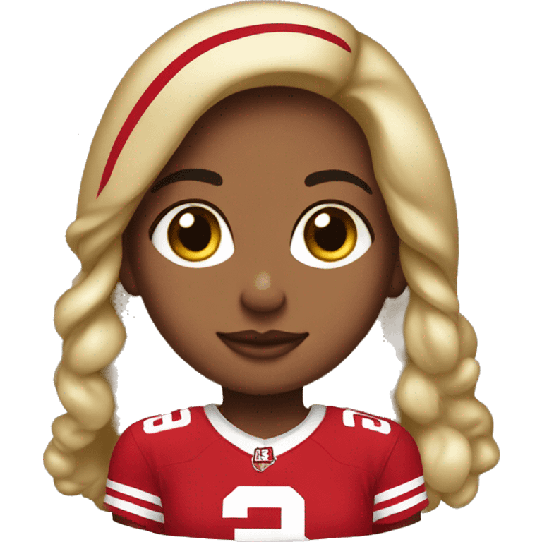 49ers girl emoji