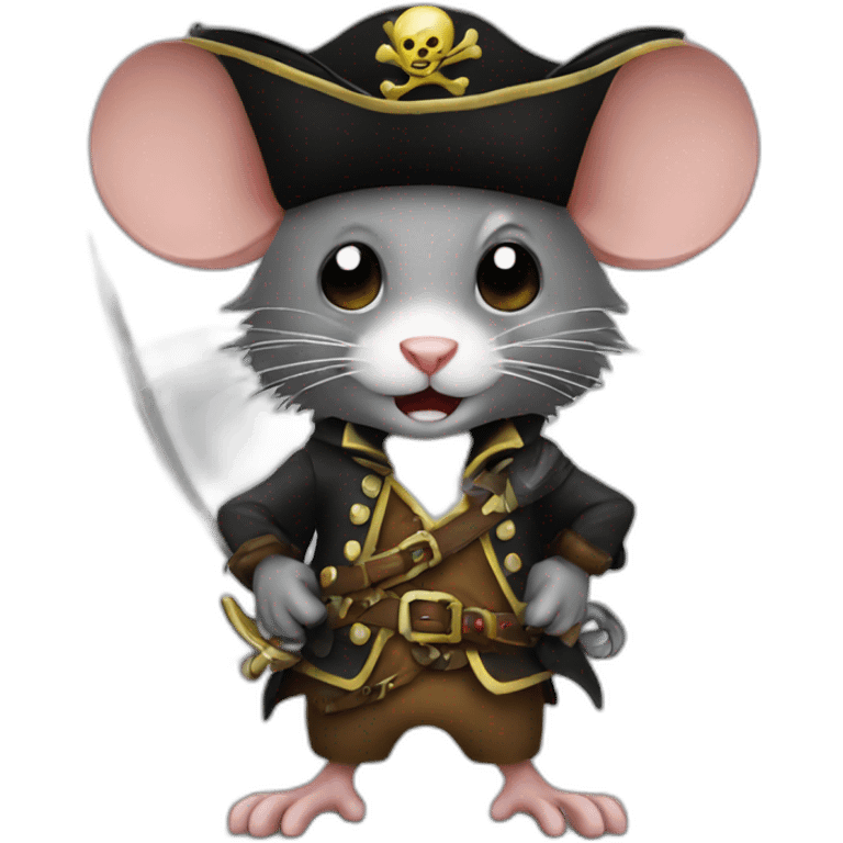 rat pirate emoji