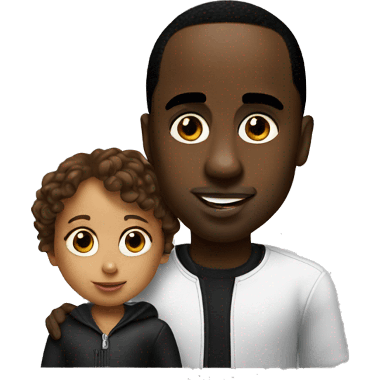 P Diddy with a child emoji