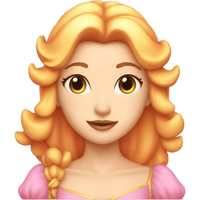 Princes peach emoji