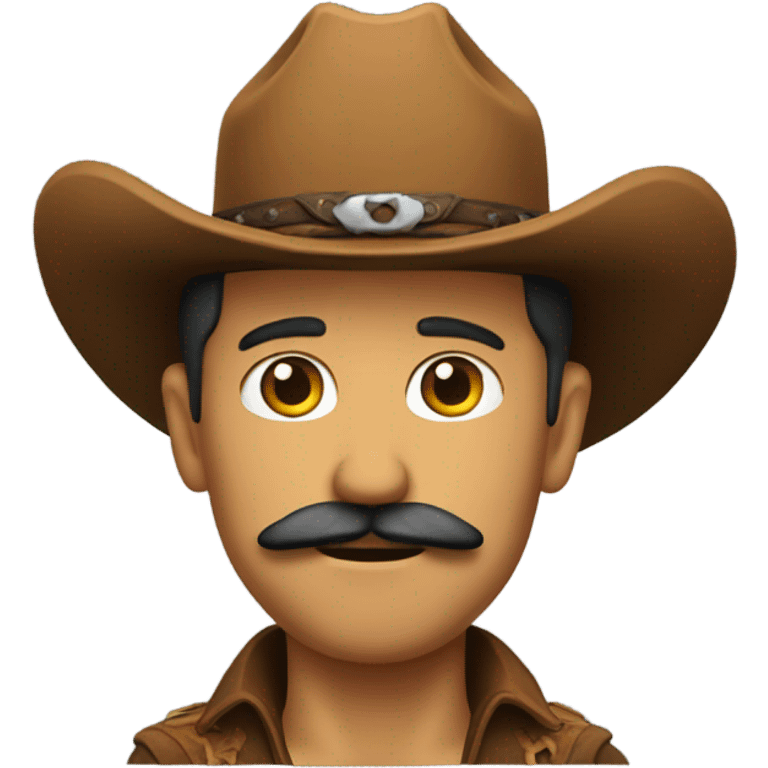 Cowboy with mustache  emoji