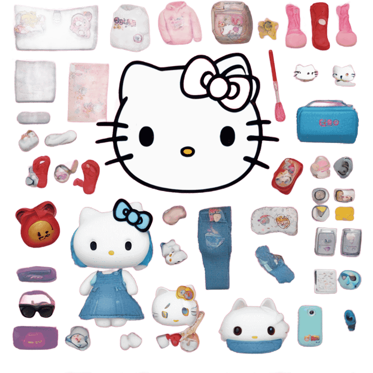 Hallo kitty Parts asthetic  emoji