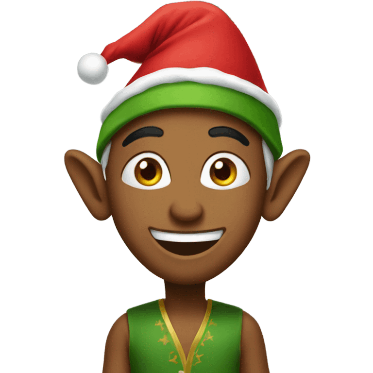 Sri Lankan Christmas elf  emoji