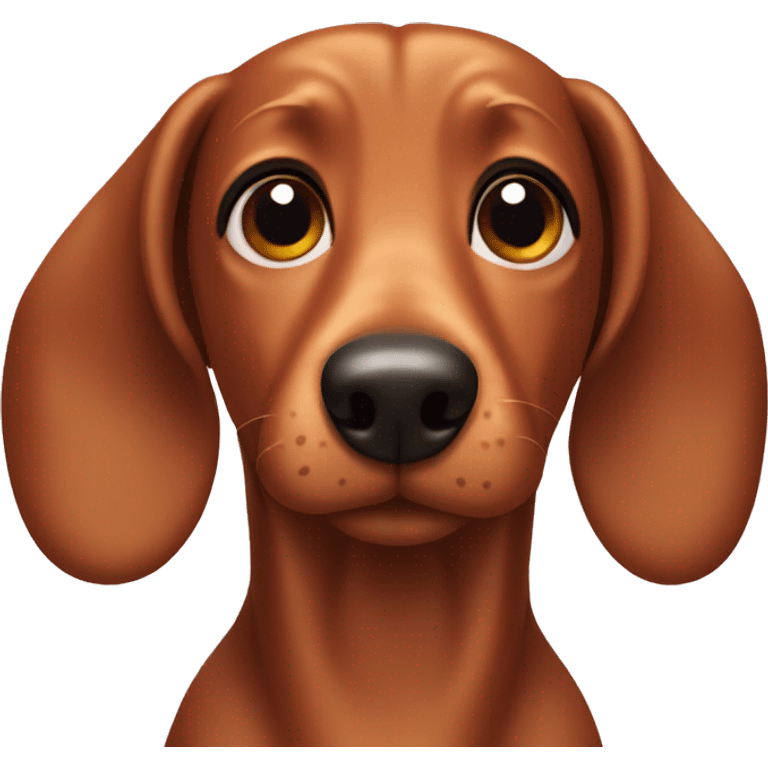 Wiener dog emoji