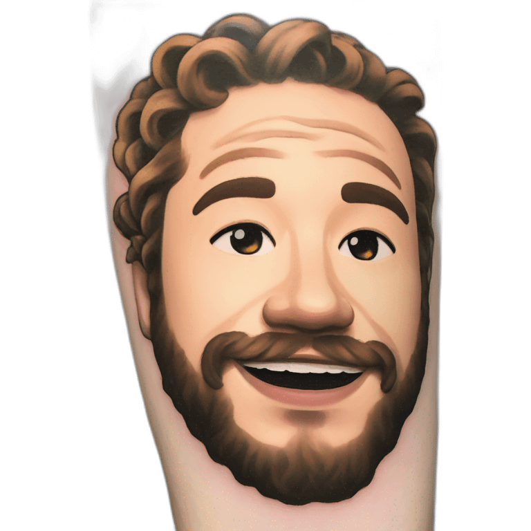 Post Malone Tattoo emoji